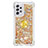 Coque Silicone Housse Etui Gel Bling-Bling avec Support Bague Anneau S01 pour Samsung Galaxy A73 5G Petit