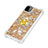 Coque Silicone Housse Etui Gel Bling-Bling avec Support Bague Anneau S01 pour Samsung Galaxy F42 5G Petit