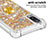 Coque Silicone Housse Etui Gel Bling-Bling avec Support Bague Anneau S01 pour Samsung Galaxy M02 Petit