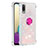 Coque Silicone Housse Etui Gel Bling-Bling avec Support Bague Anneau S01 pour Samsung Galaxy M02 Petit