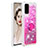 Coque Silicone Housse Etui Gel Bling-Bling avec Support Bague Anneau S01 pour Samsung Galaxy S20 5G Petit