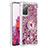 Coque Silicone Housse Etui Gel Bling-Bling avec Support Bague Anneau S01 pour Samsung Galaxy S20 FE (2022) 5G Petit