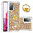 Coque Silicone Housse Etui Gel Bling-Bling avec Support Bague Anneau S01 pour Samsung Galaxy S20 FE 4G Petit