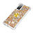 Coque Silicone Housse Etui Gel Bling-Bling avec Support Bague Anneau S01 pour Samsung Galaxy S20 FE 4G Petit