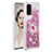 Coque Silicone Housse Etui Gel Bling-Bling avec Support Bague Anneau S01 pour Samsung Galaxy S20 Petit