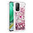 Coque Silicone Housse Etui Gel Bling-Bling avec Support Bague Anneau S01 pour Xiaomi Mi 10T Pro 5G Petit