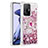 Coque Silicone Housse Etui Gel Bling-Bling avec Support Bague Anneau S01 pour Xiaomi Mi 11T 5G Petit