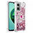 Coque Silicone Housse Etui Gel Bling-Bling avec Support Bague Anneau S01 pour Xiaomi Redmi Note 11E 5G Petit