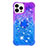 Coque Silicone Housse Etui Gel Bling-Bling avec Support Bague Anneau S02 pour Apple iPhone 13 Pro Max Petit