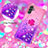 Coque Silicone Housse Etui Gel Bling-Bling avec Support Bague Anneau S02 pour Samsung Galaxy A04s Petit