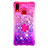 Coque Silicone Housse Etui Gel Bling-Bling avec Support Bague Anneau S02 pour Samsung Galaxy A10s Petit