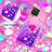 Coque Silicone Housse Etui Gel Bling-Bling avec Support Bague Anneau S02 pour Samsung Galaxy A12 5G Petit