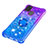 Coque Silicone Housse Etui Gel Bling-Bling avec Support Bague Anneau S02 pour Samsung Galaxy A21s Petit