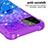 Coque Silicone Housse Etui Gel Bling-Bling avec Support Bague Anneau S02 pour Samsung Galaxy A22 5G Petit