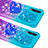 Coque Silicone Housse Etui Gel Bling-Bling avec Support Bague Anneau S02 pour Samsung Galaxy A30S Petit