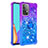 Coque Silicone Housse Etui Gel Bling-Bling avec Support Bague Anneau S02 pour Samsung Galaxy A52 4G Petit