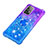 Coque Silicone Housse Etui Gel Bling-Bling avec Support Bague Anneau S02 pour Samsung Galaxy A52 5G Petit