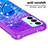 Coque Silicone Housse Etui Gel Bling-Bling avec Support Bague Anneau S02 pour Samsung Galaxy F34 5G Petit