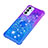 Coque Silicone Housse Etui Gel Bling-Bling avec Support Bague Anneau S02 pour Samsung Galaxy F34 5G Petit