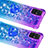 Coque Silicone Housse Etui Gel Bling-Bling avec Support Bague Anneau S02 pour Samsung Galaxy M40S Petit