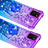 Coque Silicone Housse Etui Gel Bling-Bling avec Support Bague Anneau S02 pour Samsung Galaxy M60s Petit