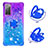 Coque Silicone Housse Etui Gel Bling-Bling avec Support Bague Anneau S02 pour Samsung Galaxy S20 FE 4G Petit