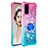 Coque Silicone Housse Etui Gel Bling-Bling avec Support Bague Anneau S02 pour Samsung Galaxy S20 Petit