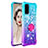 Coque Silicone Housse Etui Gel Bling-Bling avec Support Bague Anneau S02 pour Samsung Galaxy S20 Petit