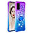 Coque Silicone Housse Etui Gel Bling-Bling avec Support Bague Anneau S02 pour Samsung Galaxy S20 Petit