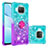 Coque Silicone Housse Etui Gel Bling-Bling avec Support Bague Anneau S02 pour Xiaomi Mi 10i 5G Petit