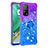 Coque Silicone Housse Etui Gel Bling-Bling avec Support Bague Anneau S02 pour Xiaomi Mi 10T Pro 5G Petit