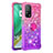 Coque Silicone Housse Etui Gel Bling-Bling avec Support Bague Anneau S02 pour Xiaomi Mi 10T Pro 5G Petit