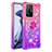 Coque Silicone Housse Etui Gel Bling-Bling avec Support Bague Anneau S02 pour Xiaomi Mi 11T 5G Petit