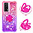 Coque Silicone Housse Etui Gel Bling-Bling avec Support Bague Anneau S02 pour Xiaomi Poco F5 Pro 5G Petit