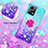 Coque Silicone Housse Etui Gel Bling-Bling avec Support Bague Anneau S02 pour Xiaomi Poco X5 5G Petit