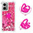 Coque Silicone Housse Etui Gel Bling-Bling avec Support Bague Anneau S03 pour Xiaomi Redmi 10 Prime Plus 5G Petit