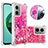 Coque Silicone Housse Etui Gel Bling-Bling avec Support Bague Anneau S03 pour Xiaomi Redmi 10 Prime Plus 5G Petit