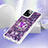 Coque Silicone Housse Etui Gel Bling-Bling avec Support Bague Anneau YB1 pour Motorola Moto G Power 5G (2023) Petit