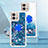 Coque Silicone Housse Etui Gel Bling-Bling avec Support Bague Anneau YB1 pour Motorola Moto G Stylus (2023) 5G Bleu