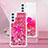 Coque Silicone Housse Etui Gel Bling-Bling avec Support Bague Anneau YB1 pour Samsung Galaxy A54 5G Petit