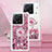 Coque Silicone Housse Etui Gel Bling-Bling avec Support Bague Anneau YB1 pour Xiaomi Mi 13T Pro 5G Petit