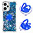 Coque Silicone Housse Etui Gel Bling-Bling avec Support Bague Anneau YB1 pour Xiaomi Poco F5 5G Petit