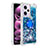 Coque Silicone Housse Etui Gel Bling-Bling avec Support Bague Anneau YB1 pour Xiaomi Redmi Note 12 Pro 5G Petit