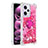 Coque Silicone Housse Etui Gel Bling-Bling avec Support Bague Anneau YB1 pour Xiaomi Redmi Note 12 Pro 5G Petit