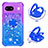 Coque Silicone Housse Etui Gel Bling-Bling avec Support Bague Anneau YB2 pour Google Pixel 8a 5G Petit