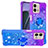 Coque Silicone Housse Etui Gel Bling-Bling avec Support Bague Anneau YB2 pour Motorola Moto G Stylus (2023) 4G Petit