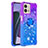 Coque Silicone Housse Etui Gel Bling-Bling avec Support Bague Anneau YB2 pour Motorola Moto G Stylus (2023) 5G Petit