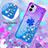 Coque Silicone Housse Etui Gel Bling-Bling avec Support Bague Anneau YB2 pour Samsung Galaxy A04 4G Petit