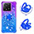 Coque Silicone Housse Etui Gel Bling-Bling avec Support Bague Anneau YB2 pour Xiaomi Mi 13T Pro 5G Petit