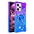 Coque Silicone Housse Etui Gel Bling-Bling avec Support Bague Anneau YB2 pour Xiaomi Redmi Note 12 Pro 5G Violet